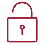 lock-icon Red lock icon